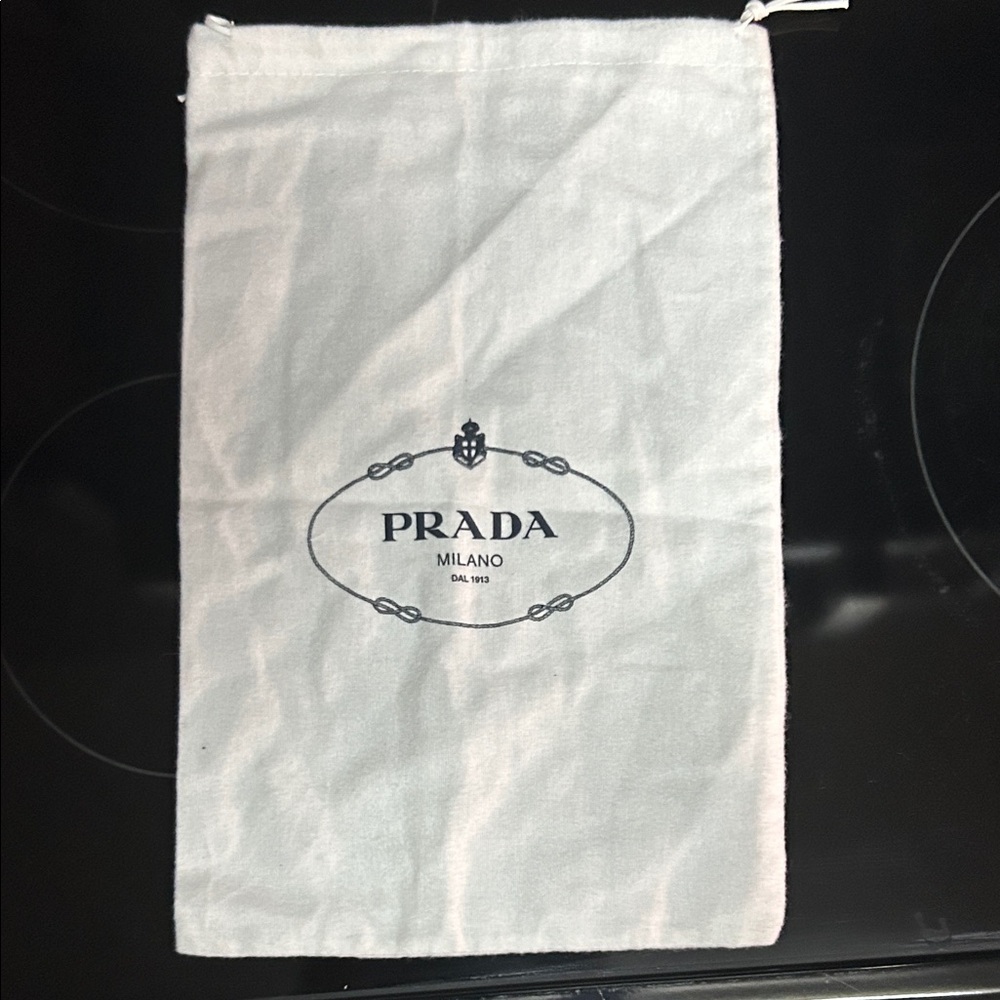 Prada White Storage Pouch